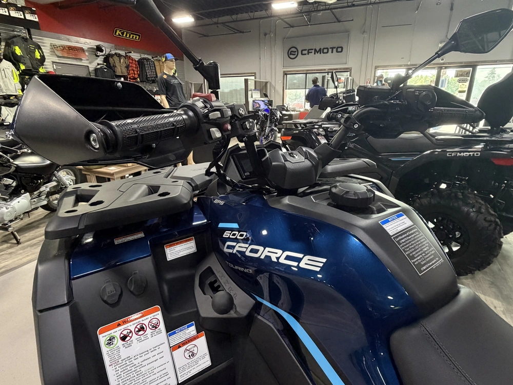 2026 Cfmoto Cforce 600 Touring Twilight Blue alt