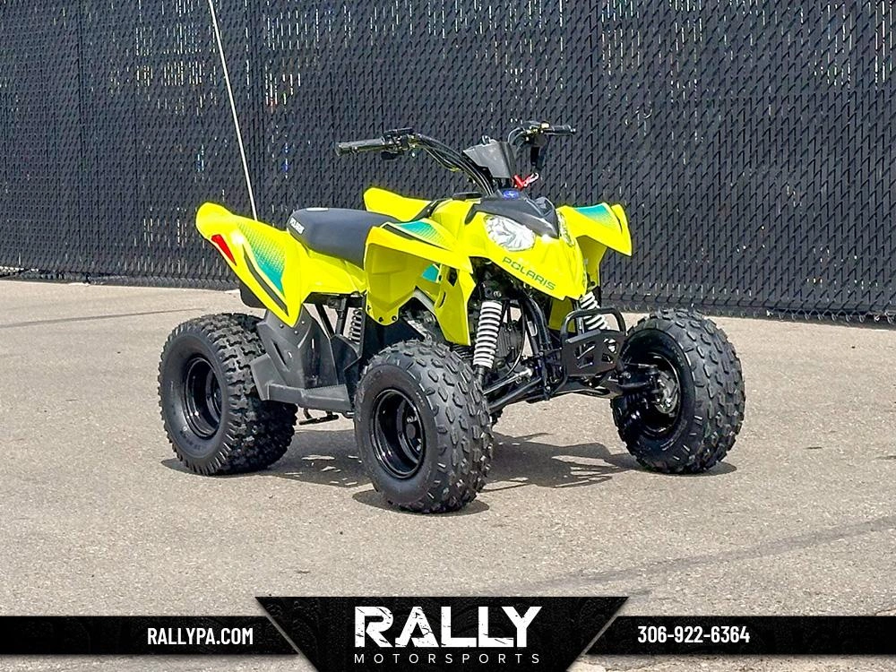 2026 Polaris Outlaw 110 - Lime Squeeze alt