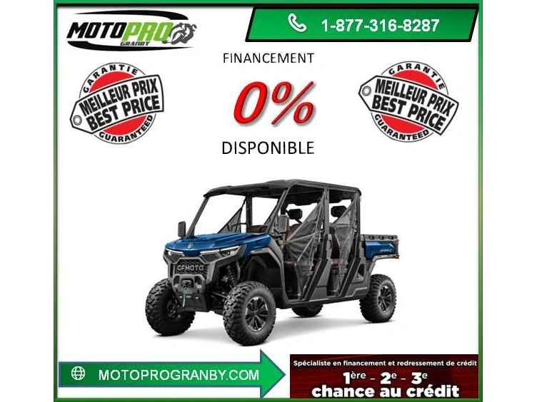 2027 Cfmoto Uforce U10 Pro Xl Uforce1000 U10 Pro Xl 6 Passagers 3 Cylindres alt