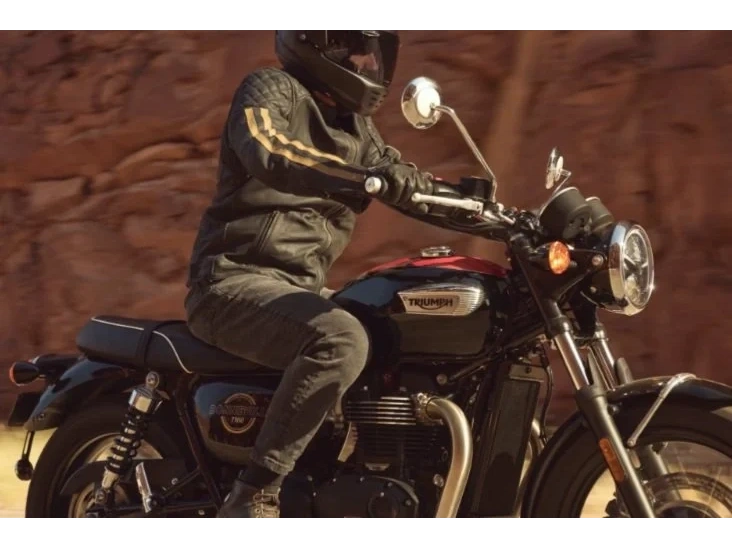 2026 Triumph Bonneville T100 Stone Grey alt