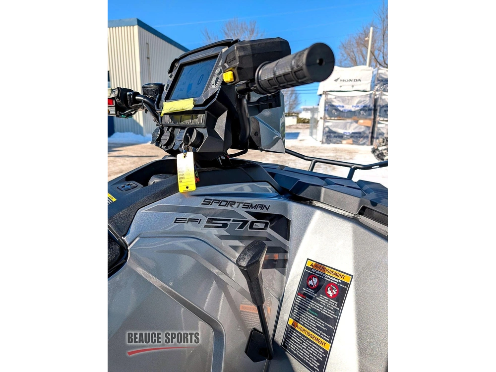 2026 Polaris Sportsman Touring 570 Ultimate Turbo Silver Vtt 2 Places Confort Passager Balade Sentier Chasse Bois Direction Assistée Pleinement Équipé Duo Familial Outlander Max Kodiak Trv alt