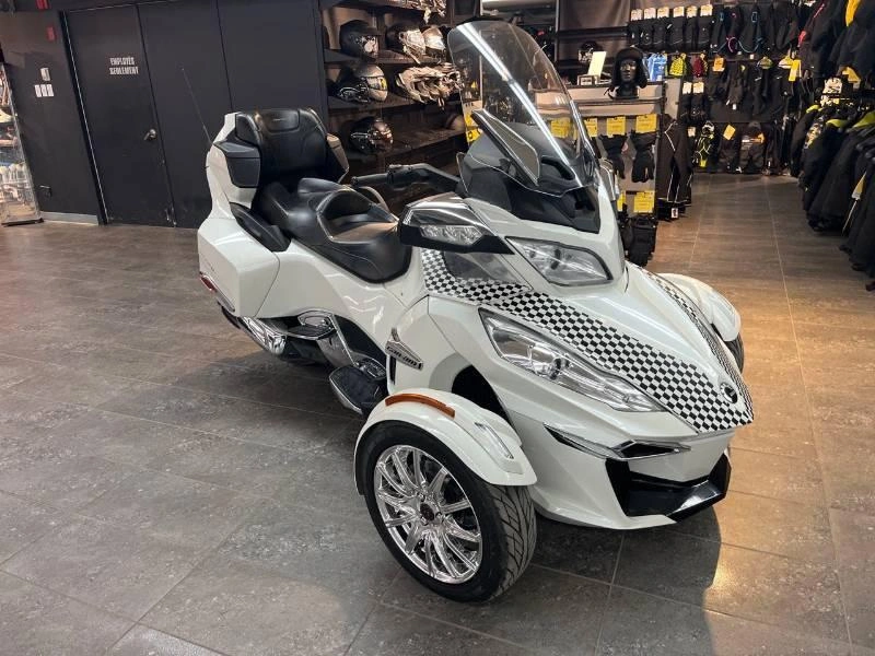 2016 Can-am Spyder Rt Ltd (se6) Blanc alt