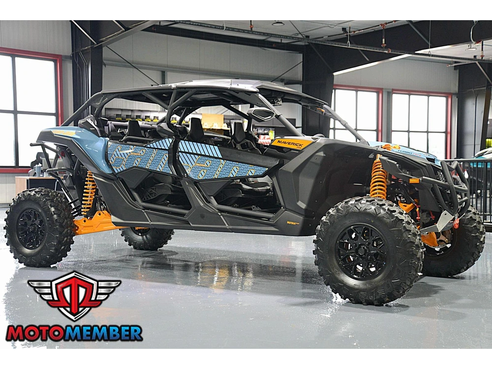 2026 Can-am Maverick X3 Max Rs Turbo Rr Scandi Blue & Orange Crush alt