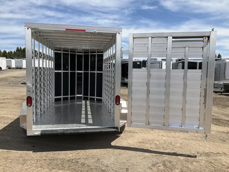 Aghaul 66x12' Plus V-Nose Aluminum Livestock Trailer 2027