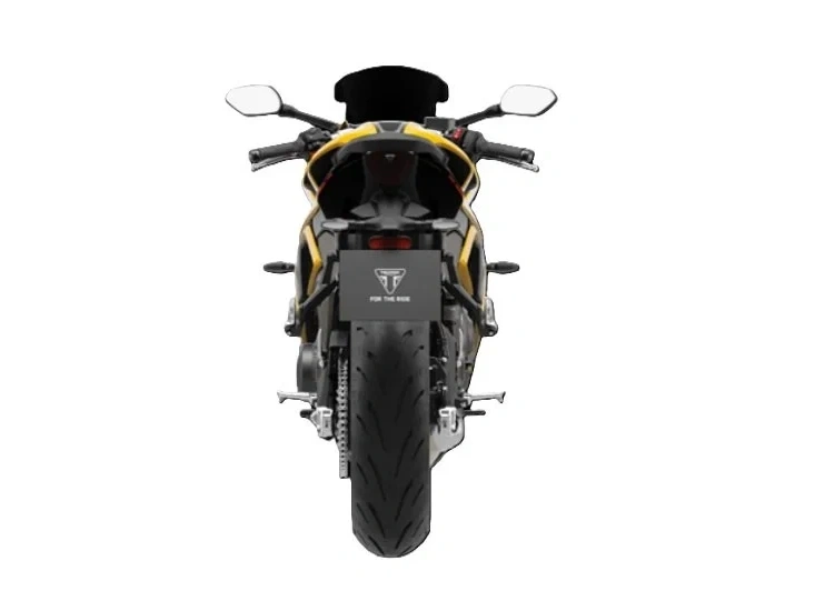 2026 Triumph Daytona 660 Cosmic Yellow / Sapphire Black alt