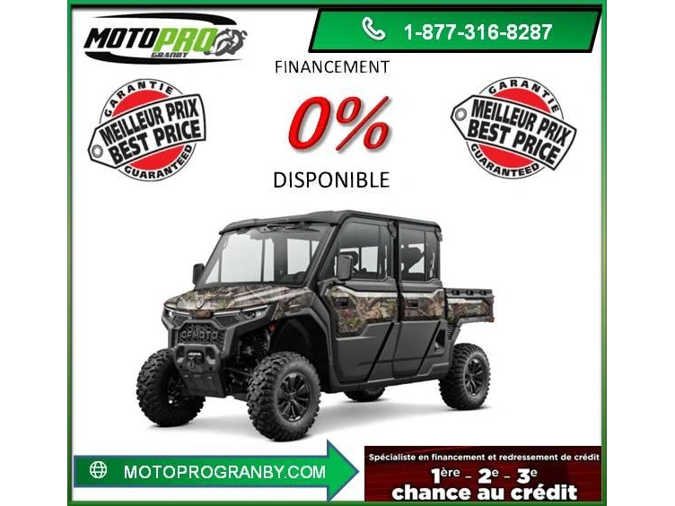 2027 Cfmoto Uforce U10 Xl Pro Highland U10 Prohighland Xl 6 Passagers alt