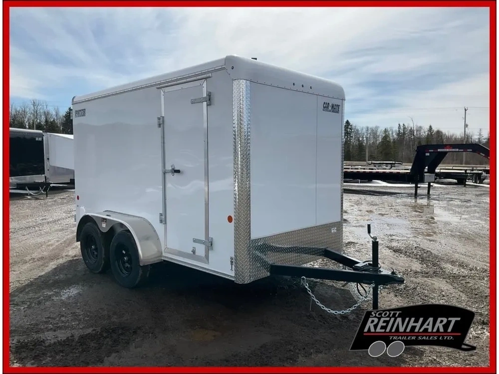 2027 Car Mate Trailers 6x12 Hd Sportster Cargo Trailer alt