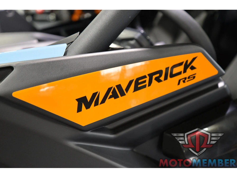 2026 Can-am Maverick X3 Max Rs Turbo Rr Scandi Blue & Orange Crush alt