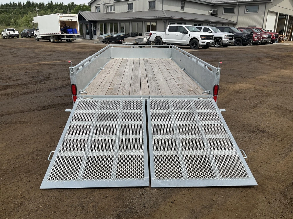2026 Canada Trailers 82x16 5 Ton Galvanized Landscape Trailer alt