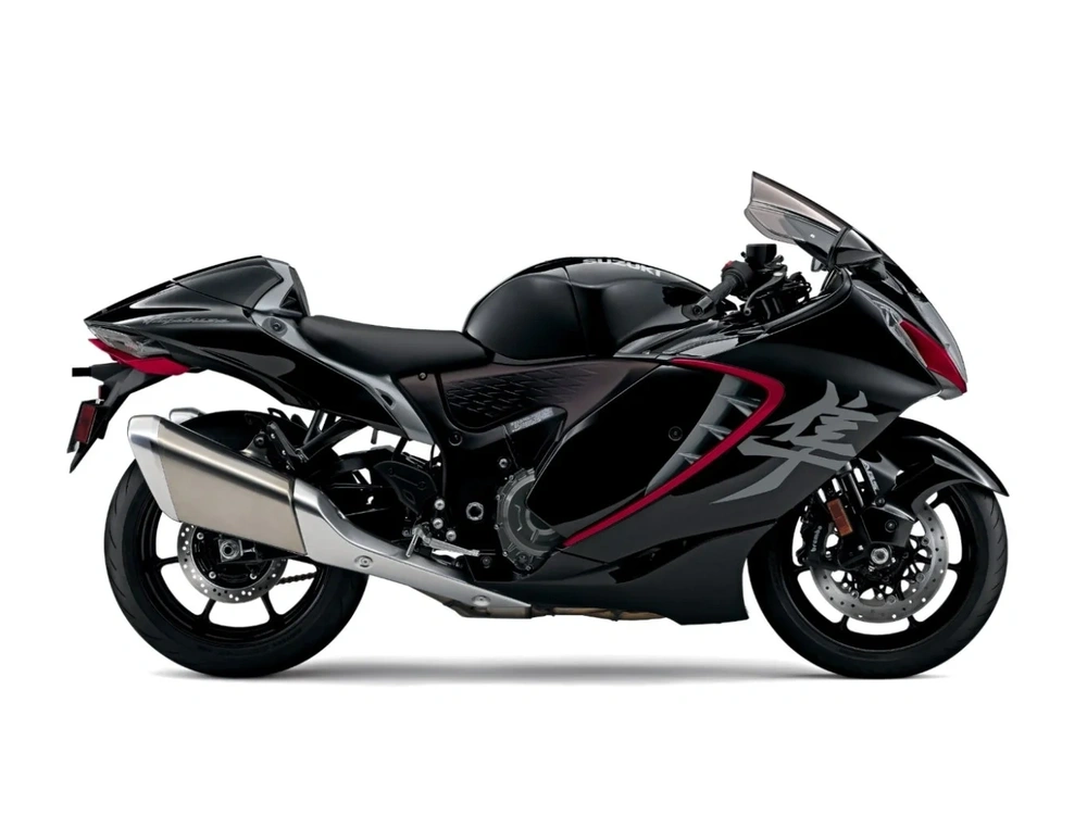 2026 Suzuki Hayabusa Candy Daring Red / Glass Sparkle Black alt
