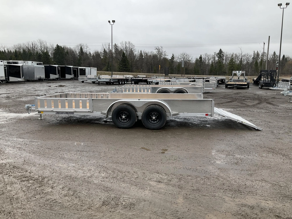 2026 Stronghaul 82x16 3.5 Ton All Aluminum Landscape Trailer alt