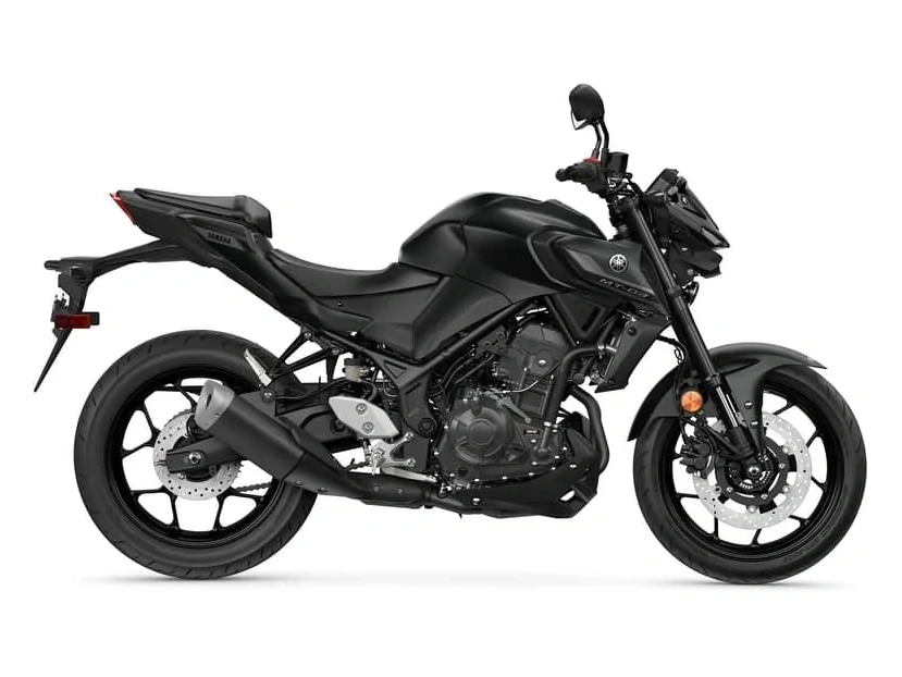 2026 Yamaha Mt-03 Matte Raven Black alt