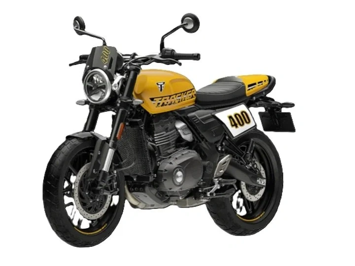 2026 Triumph Tracker 400 Racing Yellow alt