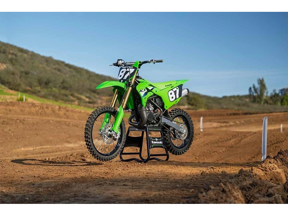 Kawasaki Kx112 2027 Moto Motocross Supermini Compétition 2 Temps Course Grandes Roues Cylindrée Max Piste Jeune Pilote Performance Yz85 Ktm85 Tc85 Rm85 2027 alt