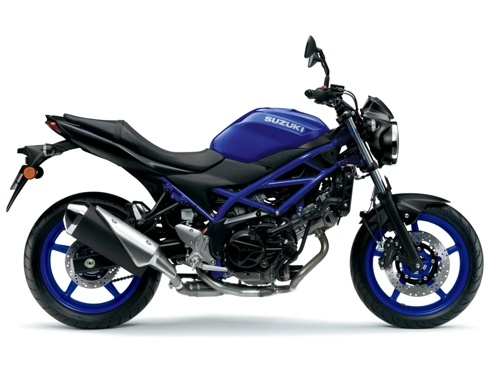 2026 Suzuki Sv650a Pearl Vigor Blue / Metallic Mat Black No. 2 (cgj) alt