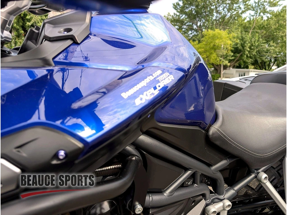2013 Triumph Tiger Explorer Moto Aventure Grand Tourisme Longue Distance Full Équipée Valises Top Case Cardan Confort Duo Voyage Gs Ténéré V-strom Africa Twin alt