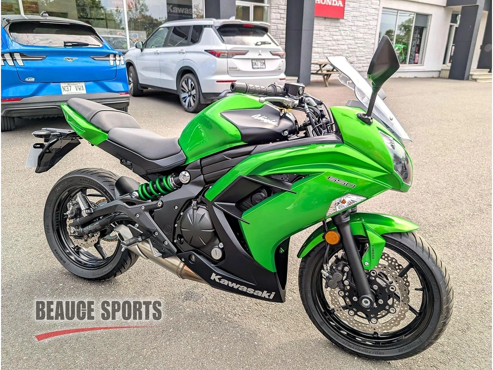 2015 Kawasaki Ex650 - Ninja 650 Abs Moto Sport Quotidienne Accessible Débutant Twin Confort Look Agressif Ville Weekend Abs Sécurité Entretien Fait R7 Mt-07 Cbr Sv650 alt