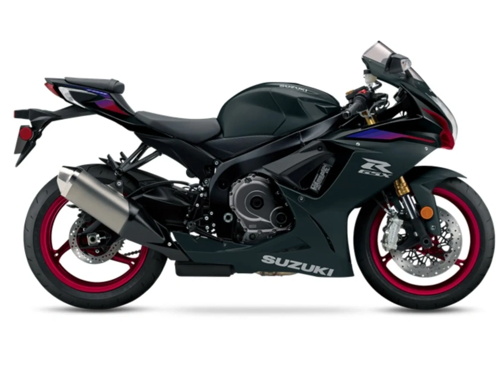 2026 Suzuki Gsx-600 Candy Daring Red / Metallic Mat Black No.2 alt