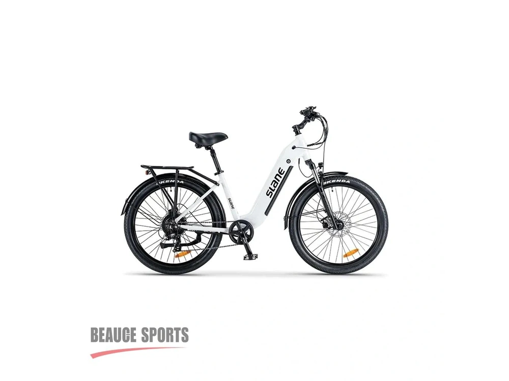 2026 Slane Jasper Sport Blanc 🚴 Vélo Électrique Sport Grande Autonomie ⚡ alt