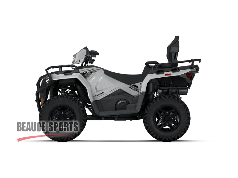 2026 Polaris Sportsman Touring 570 Ultimate Turbo Silver Vtt 2 Places Confort Passager Balade Sentier Chasse Bois Direction Assistée Pleinement Équipé Duo Familial Outlander Max Kodiak Trv alt