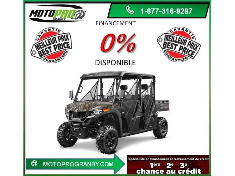 CFMOTO UFORCE 800 XL uforce800 uforce 800 xl 6 passagers 2027