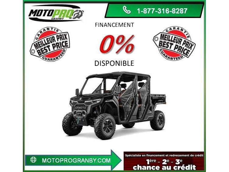 2027 Cfmoto Uforce U10 Pro Xl Uforce1000 U10 Pro Xl 6 Passagers 3 Cylindres alt