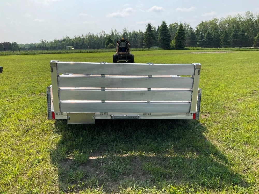 2026 Stronghaul 82x14 All Aluminum 3.5 Ton Landscape Trailer alt