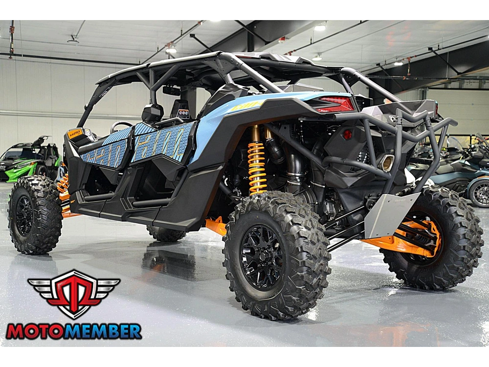 2026 Can-am Maverick X3 Max Rs Turbo Rr Scandi Blue & Orange Crush alt
