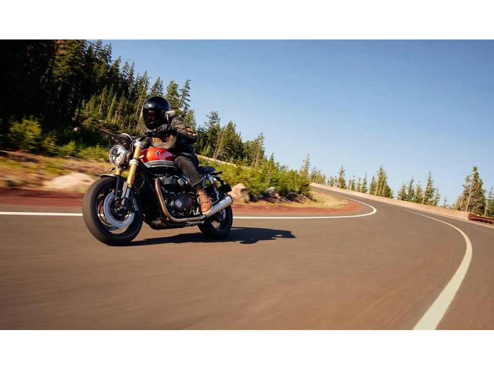 2026 Triumph Speed Twin 1200 Rs Baja Orange / Sapphire Black alt