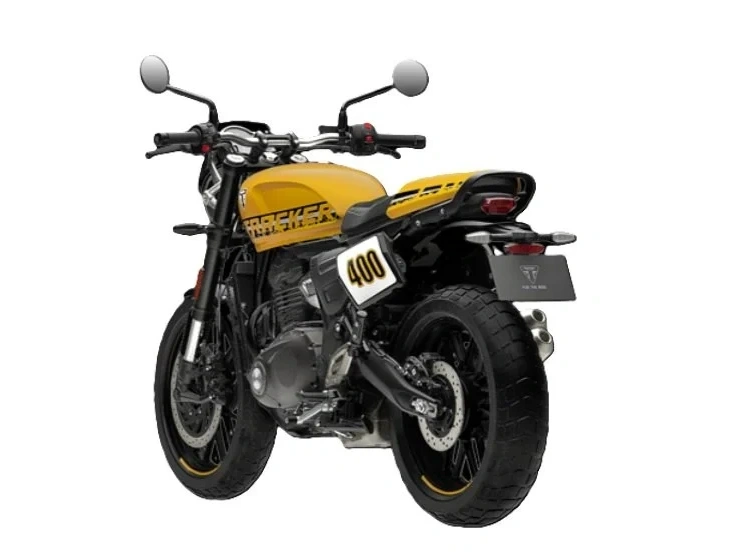 2026 Triumph Tracker 400 Racing Yellow alt