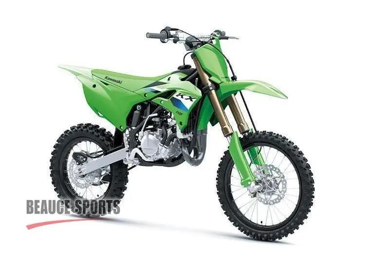 2027 Kawasaki KX112 2027 Moto Motocross Supermini Compétition 2 Temps Course Grandes Roues Cylindrée Max Piste Jeune Pilote Performance YZ85 KTM85 TC85 RM85