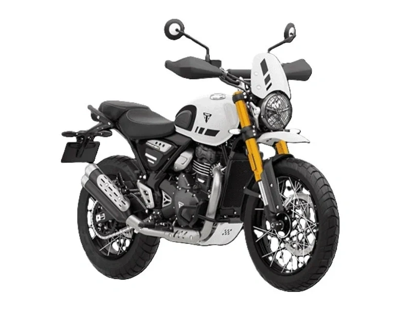 2026 Triumph Scrambler 400 Xc Vanilla White alt