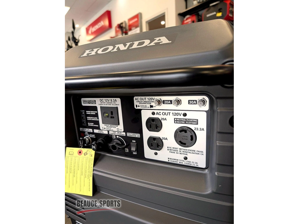 Honda Eu3000isc4 Démarreur 🎯 Génératrice Ultra Silencieuse Vr Camping Secours Maison Inverter Démarrage Électrique 🟢 2026 alt