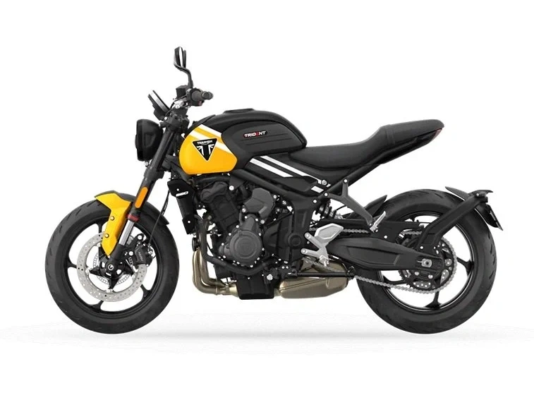 2026 Triumph Trident 660 Cosmic Yellow / Sapphire Black alt