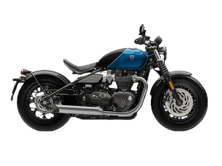 2026 Triumph Bonneville Bobber Interstellar Blue alt