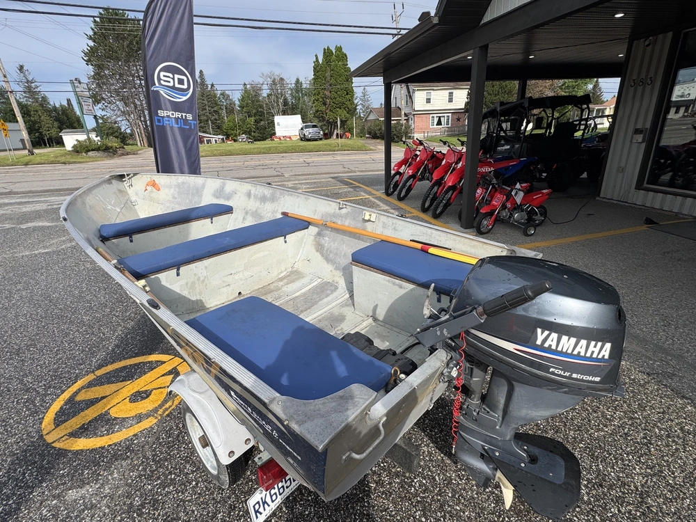 2003 Lund Boat Co Wc 14 Yamaha 15 Hp alt