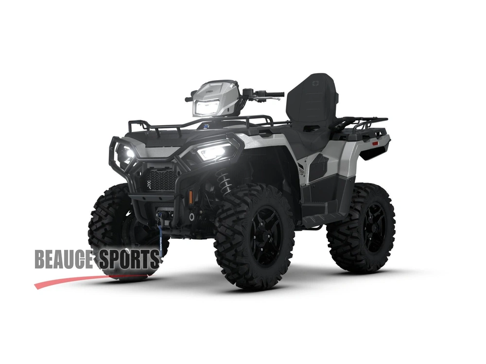 2026 Polaris Sportsman Touring 570 Ultimate Turbo Silver Vtt 2 Places Confort Passager Balade Sentier Chasse Bois Direction Assistée Pleinement Équipé Duo Familial Outlander Max Kodiak Trv alt