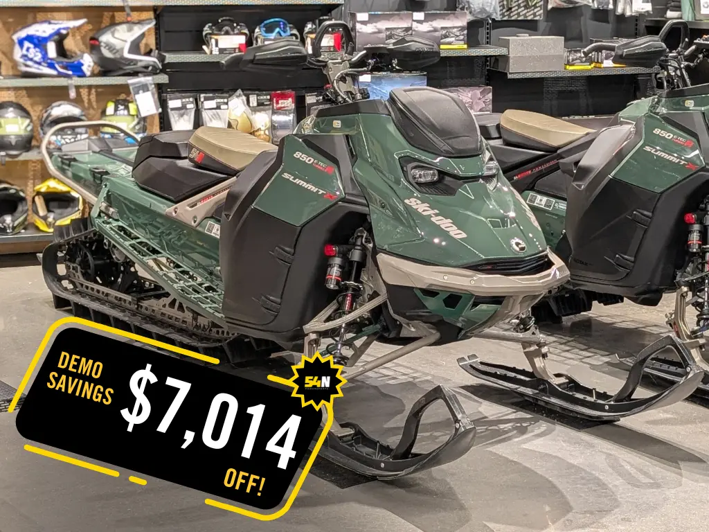 2026 Ski-Doo SUMMIT X 850 E-TEC TURBO R 10.25" SCREEN 154x3" *EXECUTIVE DEMO*