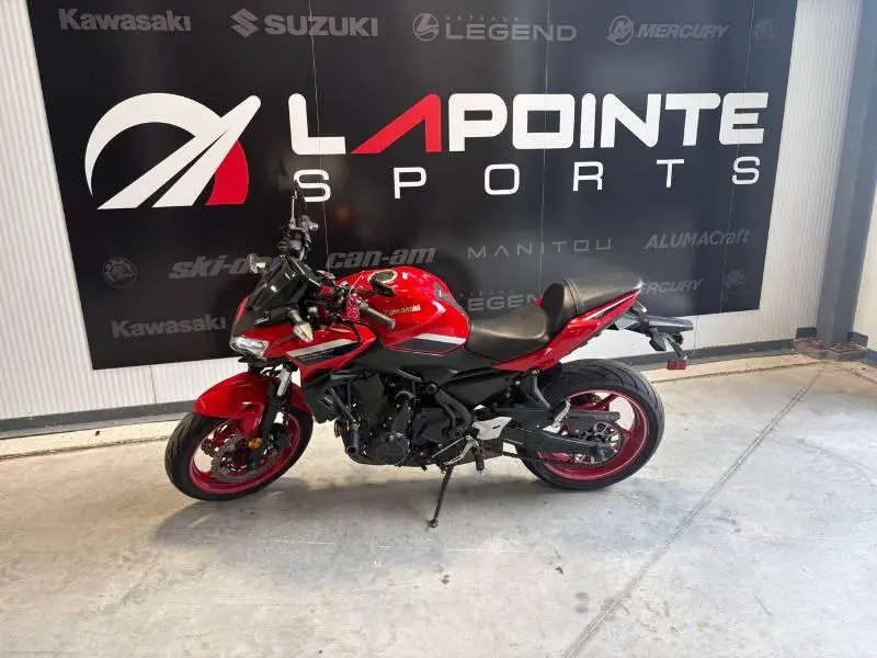 2022 Kawasaki Z650 50th Anniversaire Rouge alt