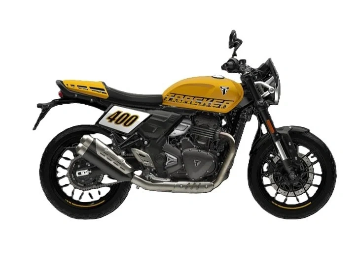 2026 Triumph Tracker 400 Racing Yellow alt