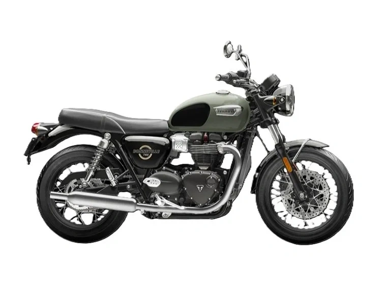 2026 Triumph Bonneville T100 Stone Grey alt