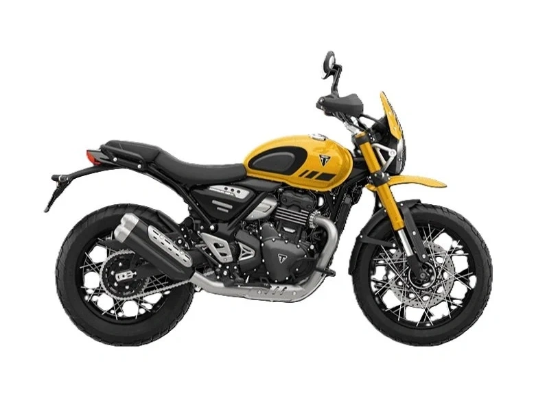 2026 Triumph Scrambler 400 Xc Racing Yellow alt