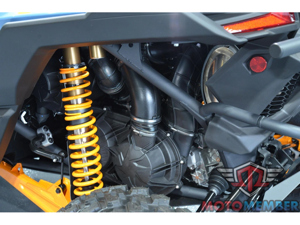 2026 Can-am Maverick X3 Max Rs Turbo Rr Scandi Blue & Orange Crush alt