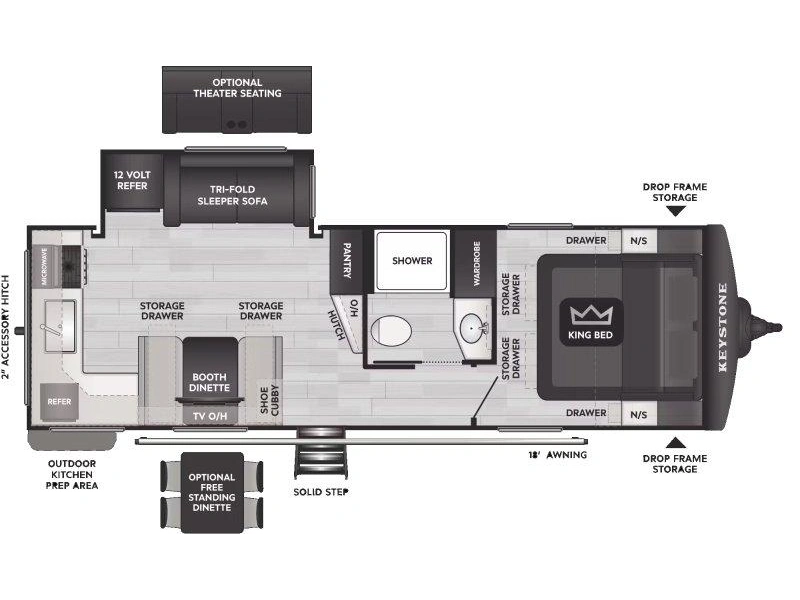 Keystone Rv Cougar 25mle 2027 alt