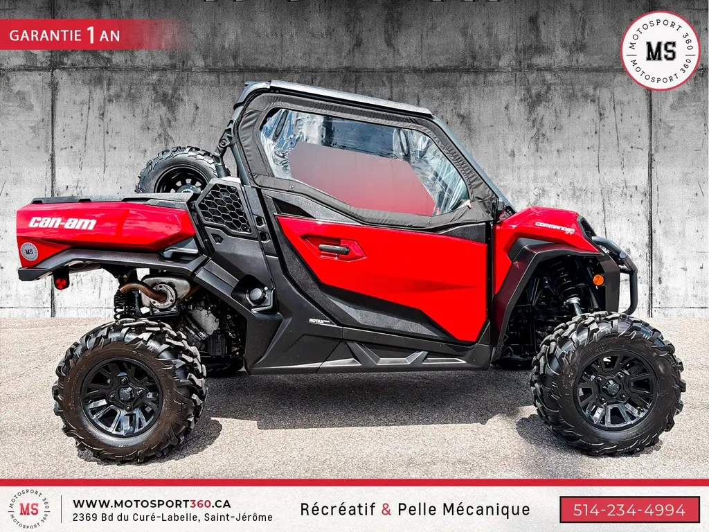 Can-Am COMMANDER 1000R XT EN TOP CONDITION ! 2024 - BEAUCOUPS D'AJOUTS !