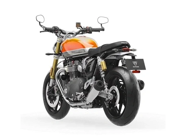 2026 Triumph Speed Twin 1200 Rs Baja Orange / Sapphire Black alt