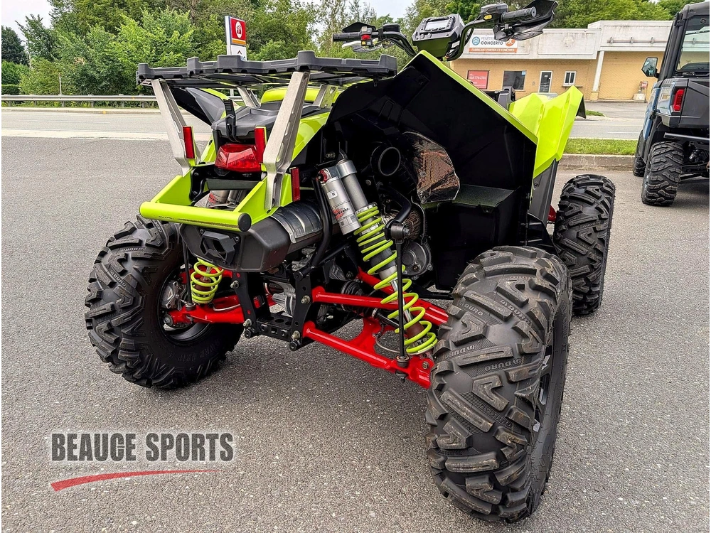 2025 Polaris Scrambler Xp 1000 S - Lifted Lime Vtt Sport Haute Performance Puissance Sentier Suspension Longue Chassis Large Hors-piste Adrénaline Faible Km Renegade Raptor alt