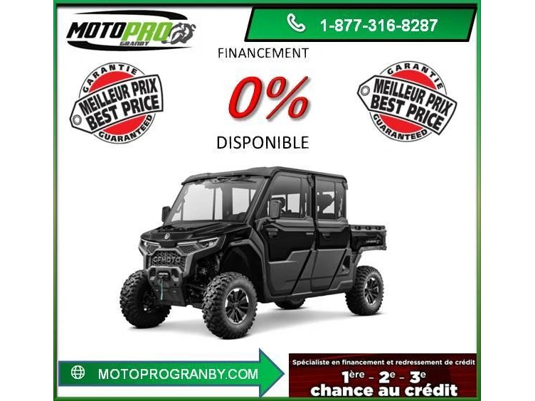 2027 Cfmoto Uforce U10 Xl Pro Highland U10 Prohighland Xl 6 Passagers alt
