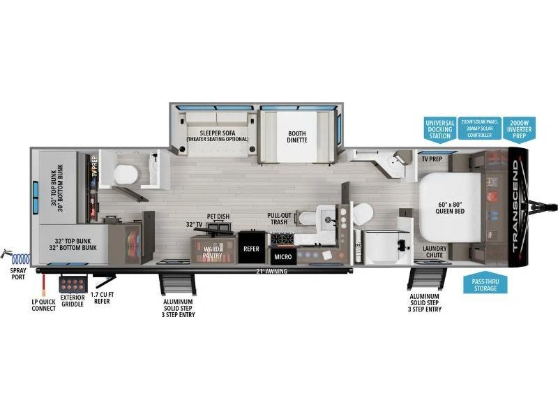 Grand Design Transcend 305bht 2026 alt