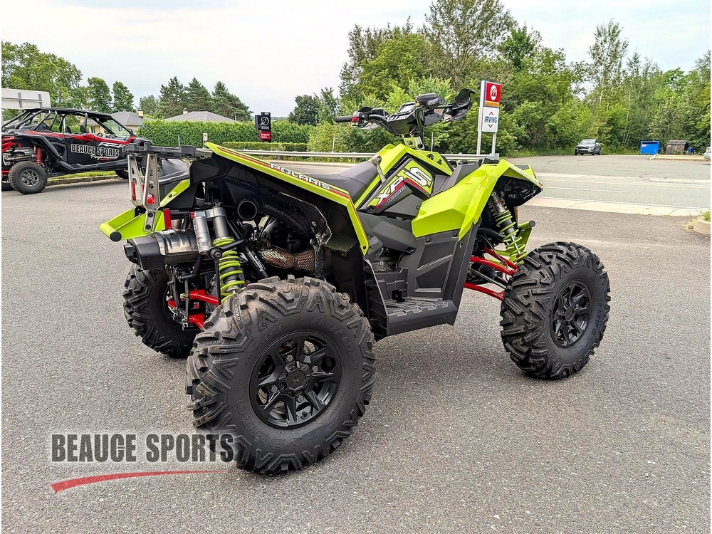 2025 Polaris Scrambler Xp 1000 S - Lifted Lime Vtt Sport Haute Performance Puissance Sentier Suspension Longue Chassis Large Hors-piste Adrénaline Faible Km Renegade Raptor alt